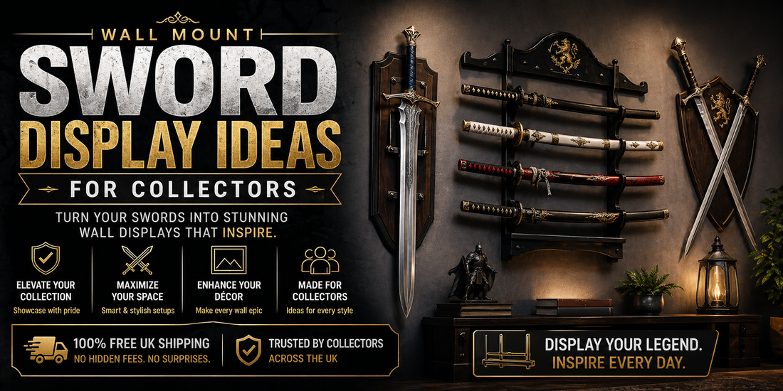 Wall Mount Sword Display Ideas For Collecters
