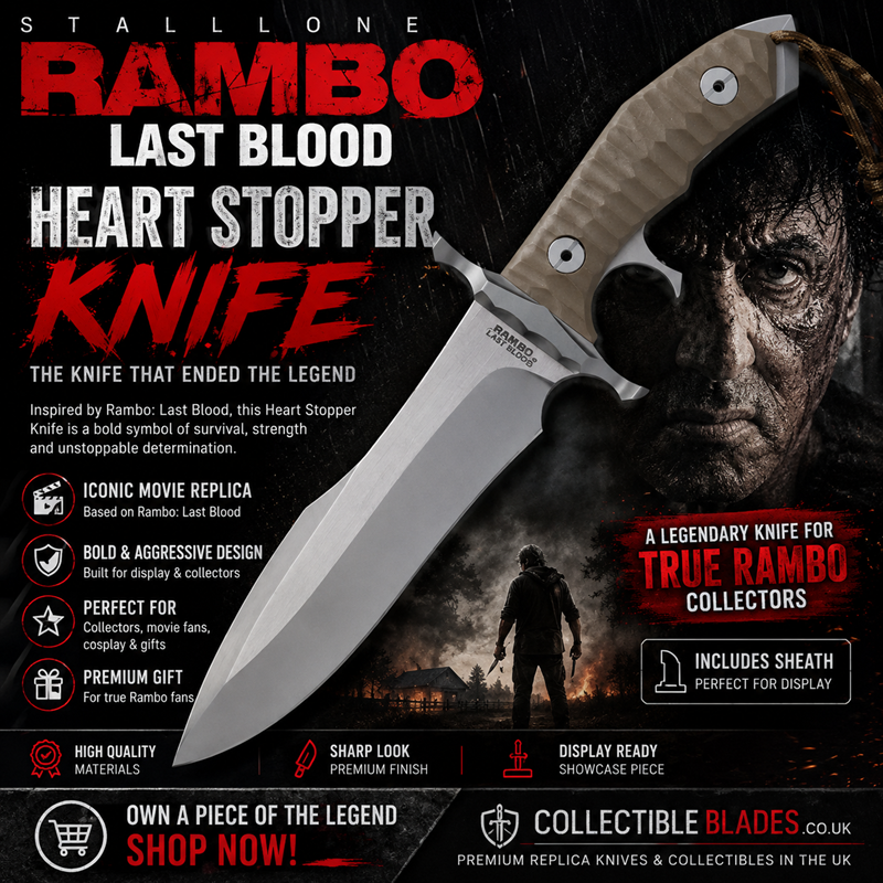 Rambo Last Blood Heart Stopper Knife: A Collector’s Guide for Movie Knife Fans