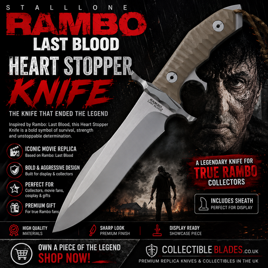 Rambo Last Blood Heart Stopper Knife: A Collector’s Guide for Movie Knife Fans