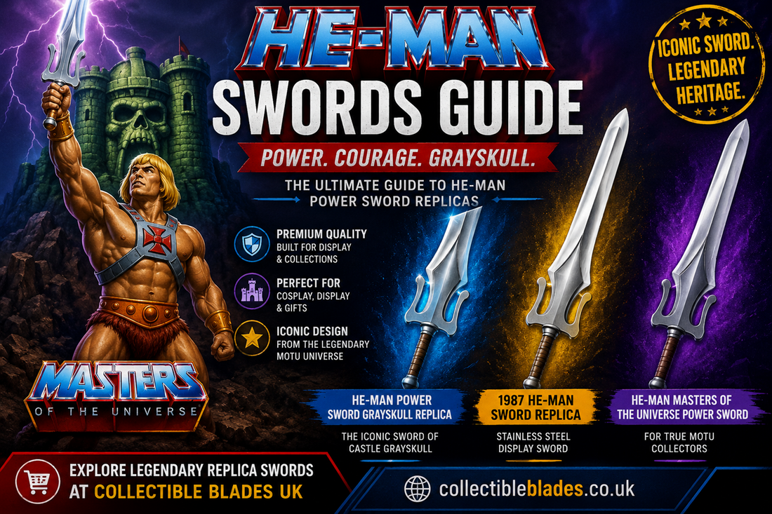He-Man Swords Guide: Power Sword Replicas Every Collector Should Know