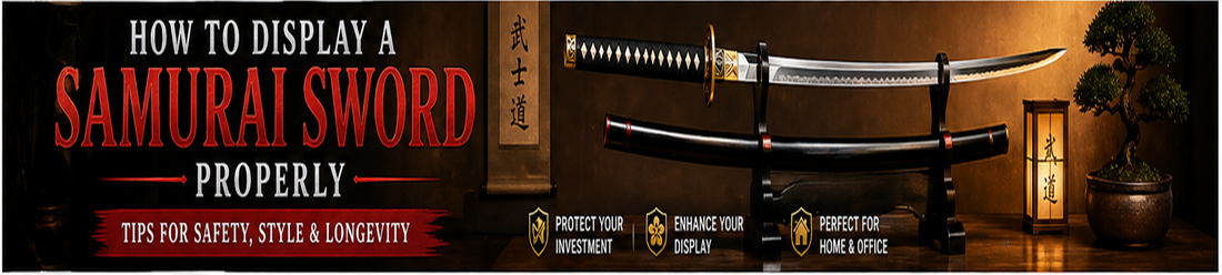 How to Display a Samurai Sword Properly (Complete Guide for Collectors)