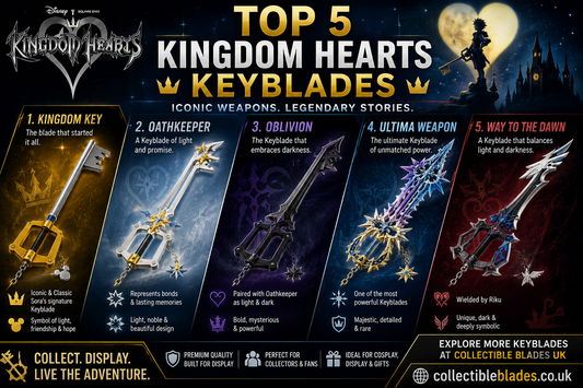 Top 5 Kingdom Hearts Keyblades Every Collector Should Know