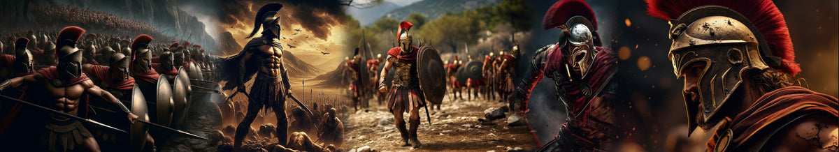 300 Spartan Swords and Shields
