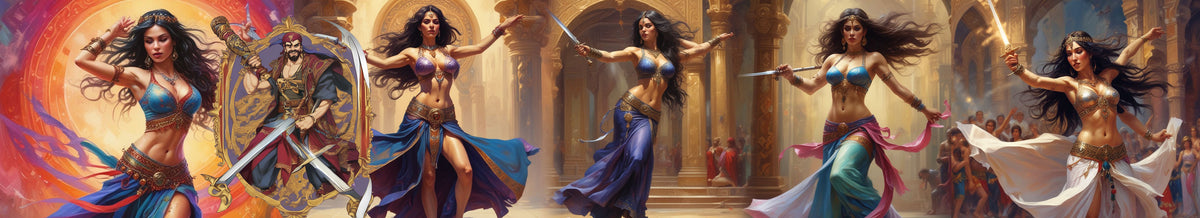 Belly Dance Scimitars