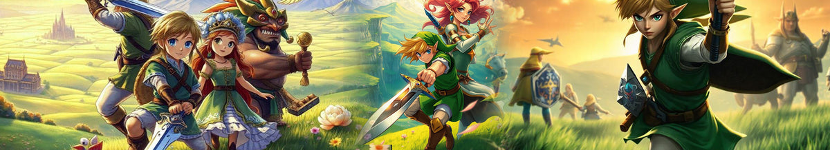 Legend of Zelda Swords and Shields