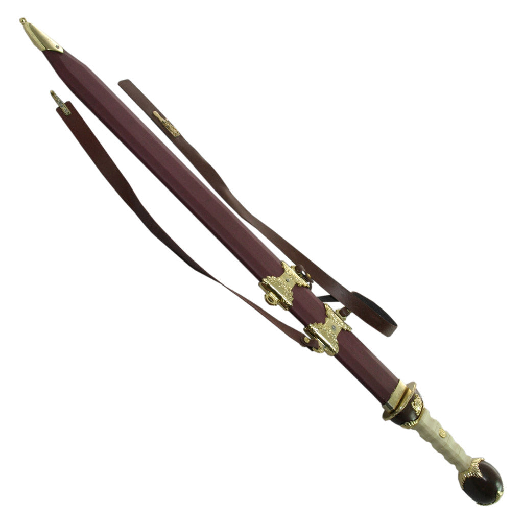 Gladiator Maximus Sword – Gold Finish Edition