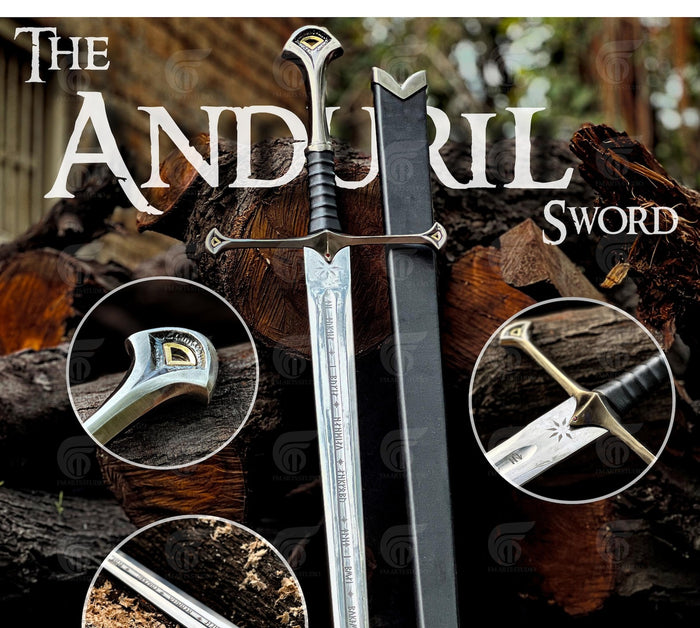 anduril sword king aragorn sword