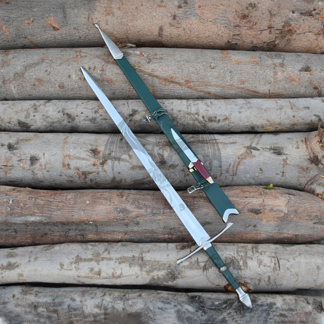 Lotr Rangers Weapons Aragorn Strider Ranger Sword with Knife