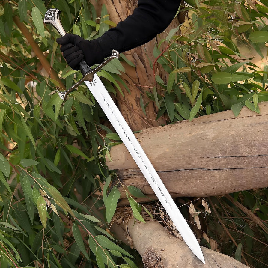 Aragorn's Sword Legendary Anduril - Handmade Sword, Costume Sword, Home Decor Sword, Anniversary & Birthday Gift