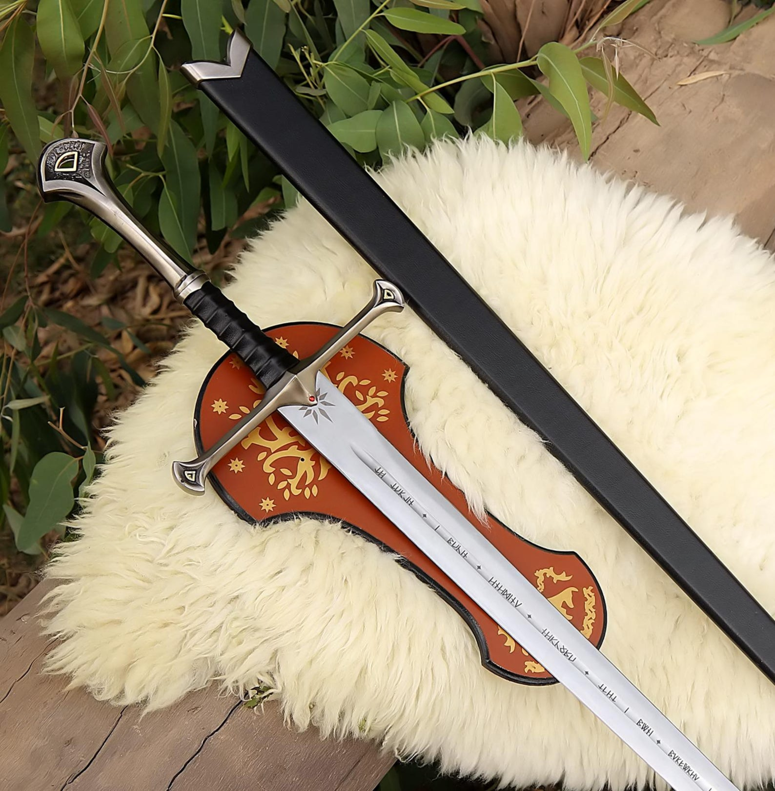 Aragorn's Sword Legendary Anduril - Handmade Sword, Costume Sword, Home Decor Sword, Anniversary & Birthday Gift