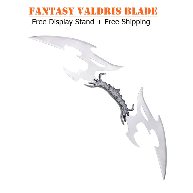 Double Edge Valdris Blade 40 Inches Hover Image