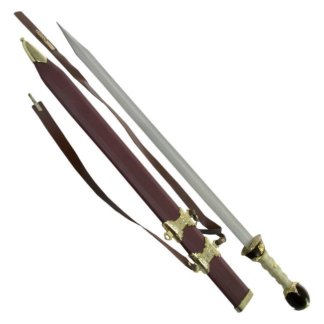 Gladiator Maximus Sword – Gold Finish Edition Hover Image