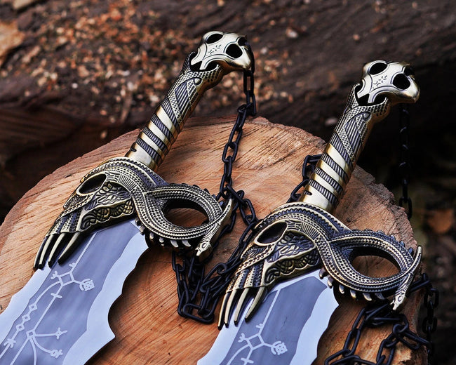 Kratos Blades of Chaos Metal Main Image