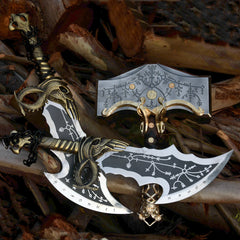 Kratos Blades of Chaos and Thor Hammer