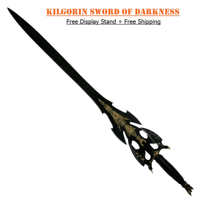 Kilgorin Sword of Darkness Replica – Black Edition Hover Image