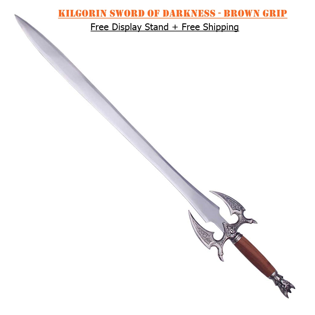 Kilgorin Sword of Darkness – Brown Grip Edition