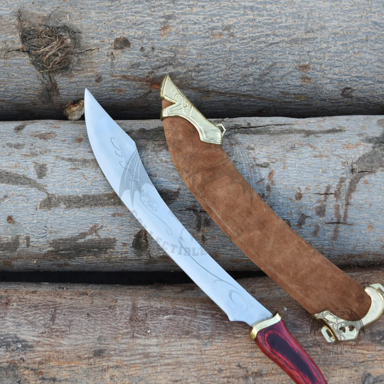 Set of Anduril Sword and Elven Knife
