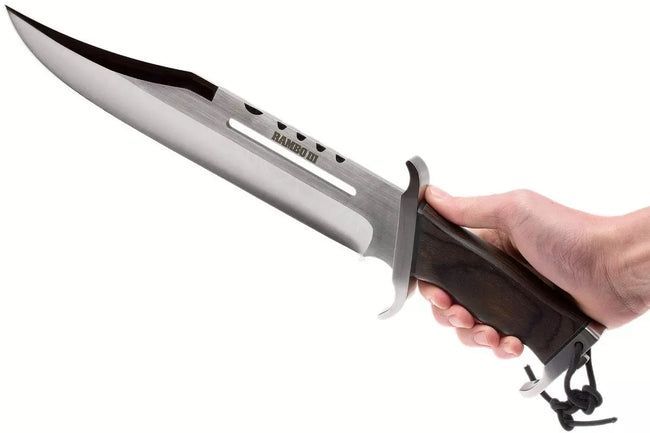Rambo III Bowie Fixed Blade Knife Hover Image