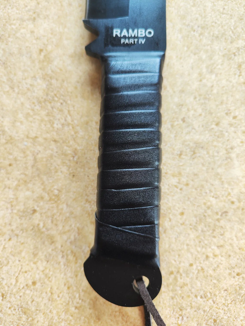Rambo IV Machete | Limited Signature Edition | Leather Sheath Included