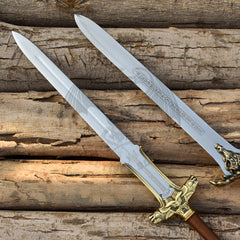 Set of Conan and The Barbarian Father's Sword