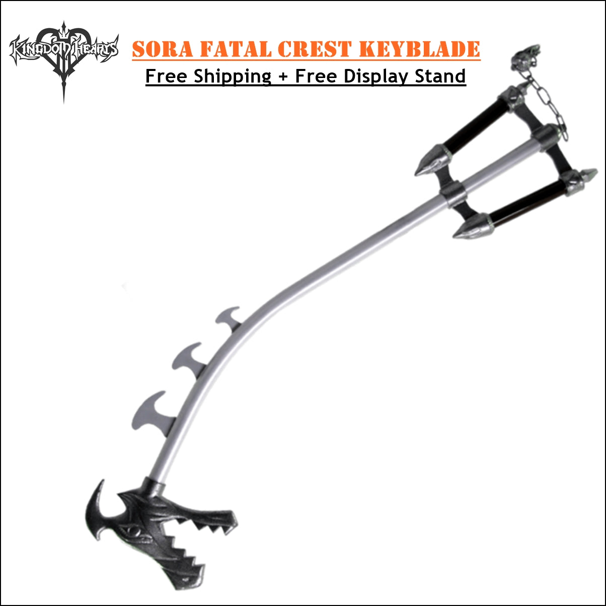 Sora Fatal Crest Keyblade From Kingdom Hearts