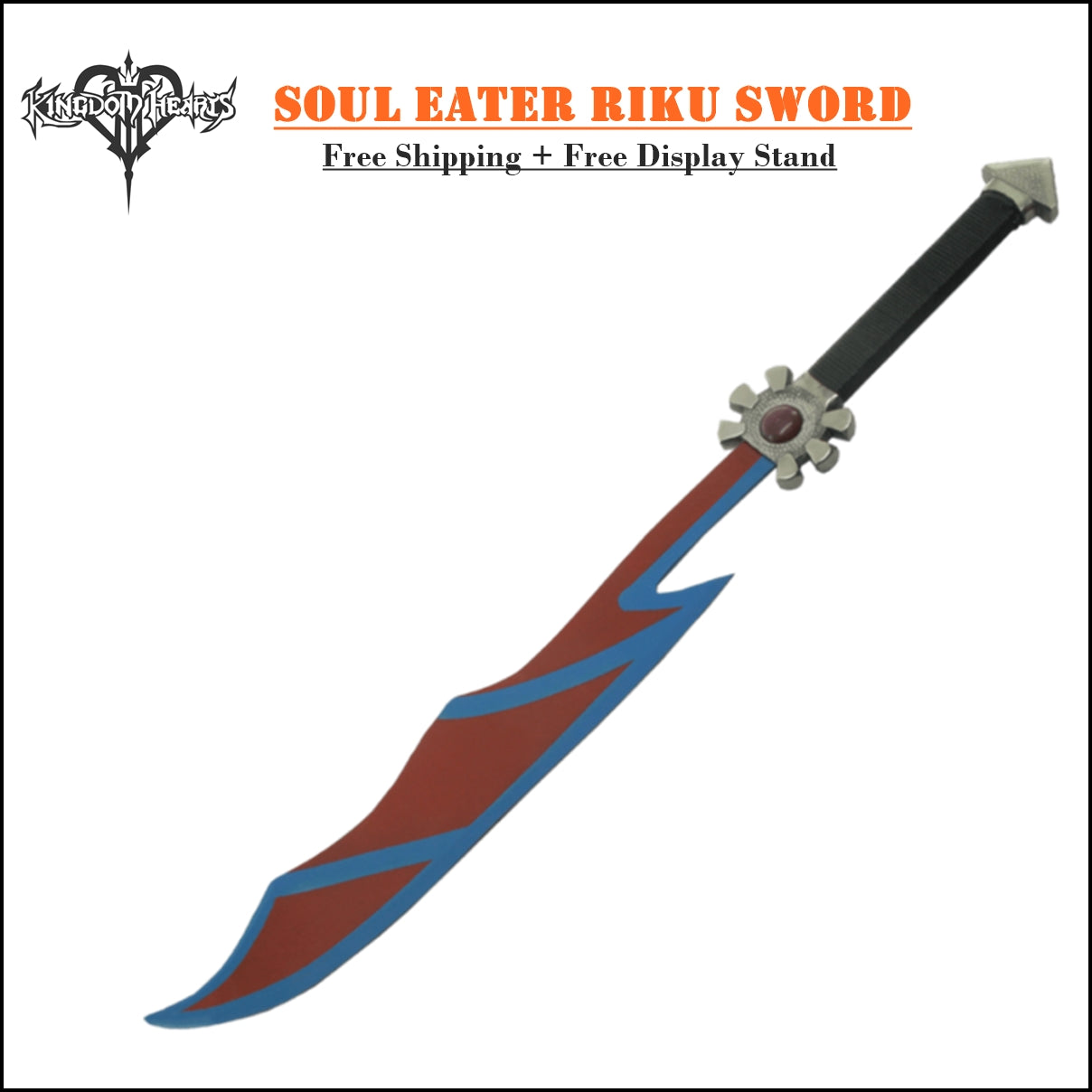 Soul Eater Riku Sword Replica from Kingdom Hearts