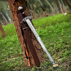 Suontaka Viking Display Sword with Leather Sheath