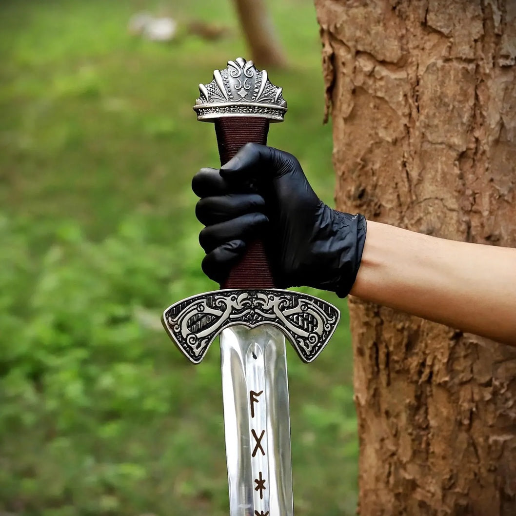 Suontaka Viking Display Sword with Leather Sheath