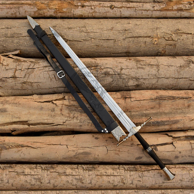 Geralt of Rivia Steel Sword from The Witcher 3 Hover Image