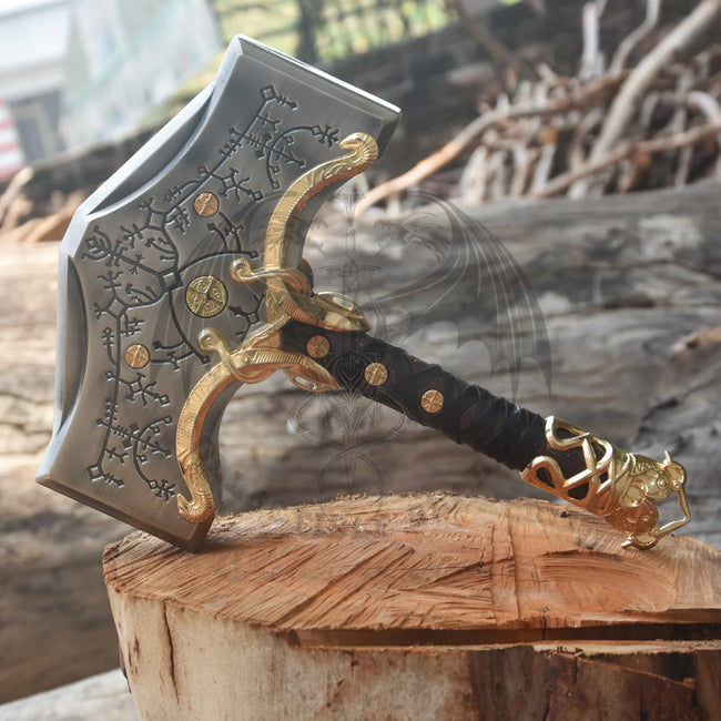 Mjolnir Thor Hammer from God of War Ragnarok Replica Main Image