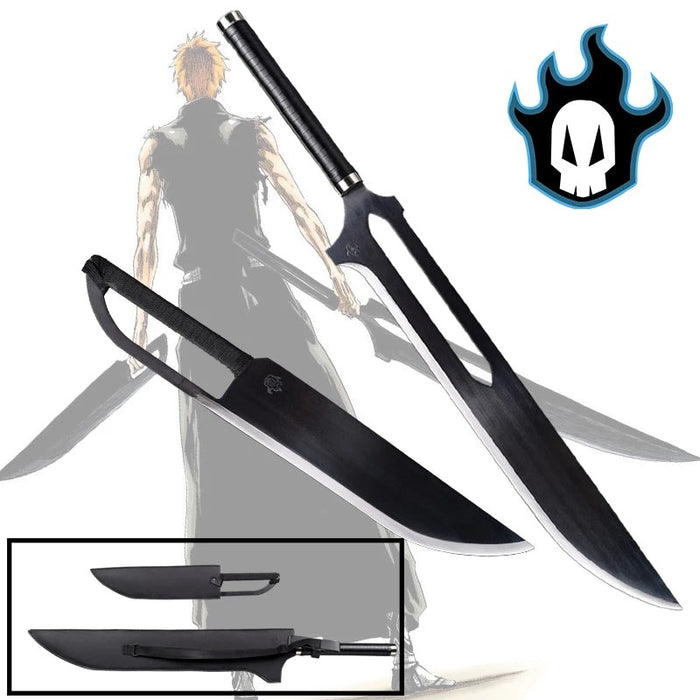 Zangetsu Twin Black Sword Set 