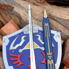 Link Master Shield And Ornate Prophecy Hero Sword