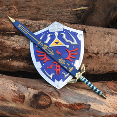 Link Master Shield And Ornate Prophecy Hero Sword