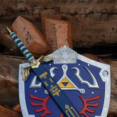 Link Master Shield And Ornate Prophecy Hero Sword