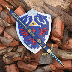 Link Master Shield And Ornate Prophecy Hero Sword