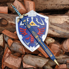 Link Master Shield And Ornate Prophecy Hero Sword